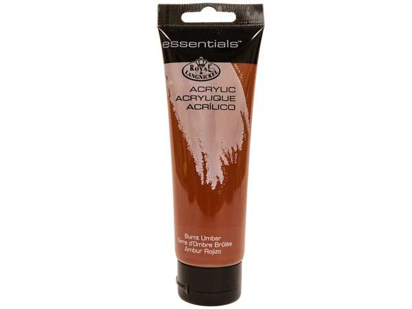 Royal and Langnickel - 120ml Artist Acrylic Paint, Burnt Umber