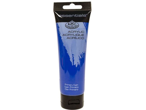 Royal and Langnickel - 120ml Artist Acrylic Paint, Primary Cyan